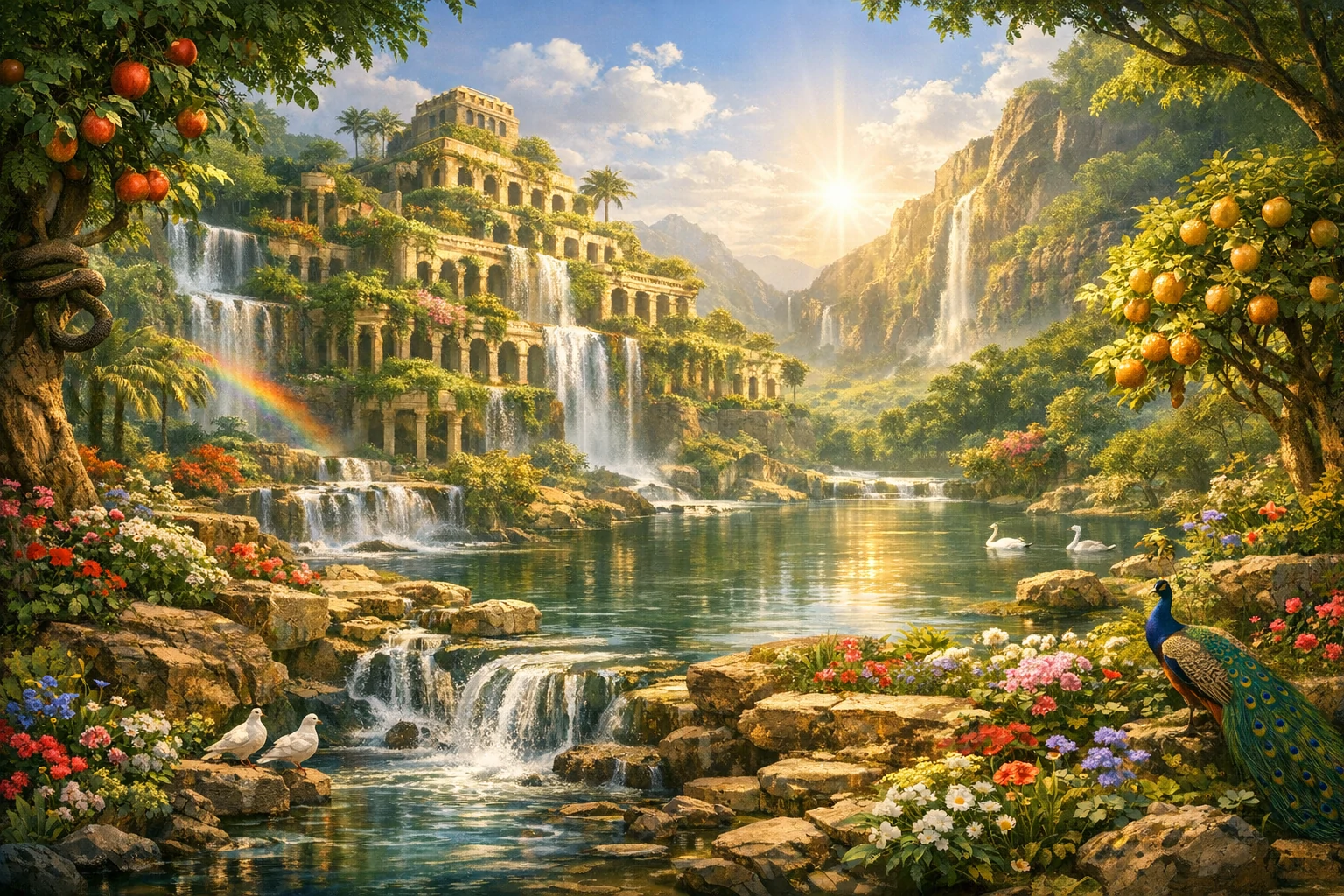 ¿Qué fueron los jardines del Edén?