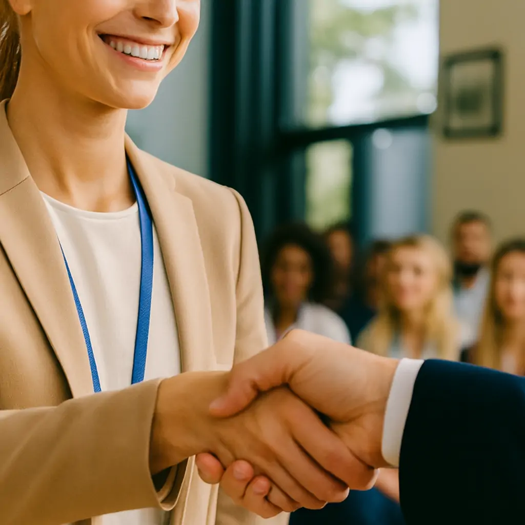 Olvidar el nombre de alguien en la presentación